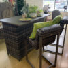 Reunion Wicker Bar Set by Woodard - Image 5
